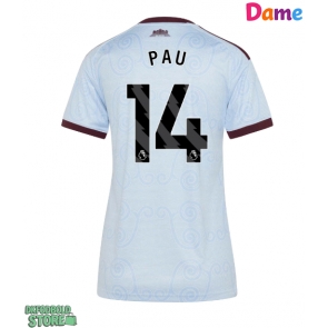 Aston Villa Pau Torres #14 Replika Tredjetrøje Dame 2026-27 Kortærmet